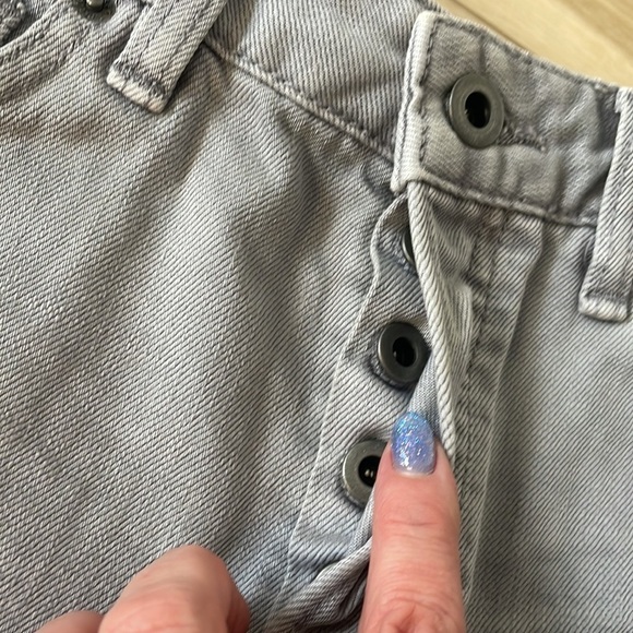 Free People Gray Cut Off Shorts Size 28 - Picture 8 of 9